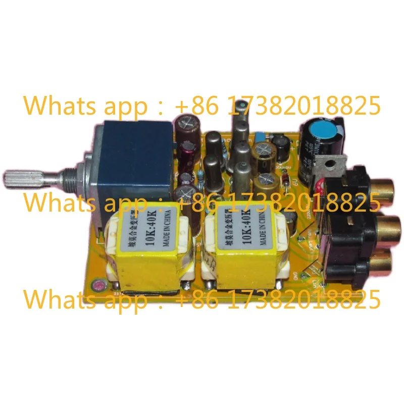 Transformer input germanium tube pre-amplifier board, the tone is warm, mellow, delicate, transparent and vigorous LG218F
Transformer input germanium tube pre-amplifier board, the tone is warm, mellow, delicate, transparent and vigorous LG218F