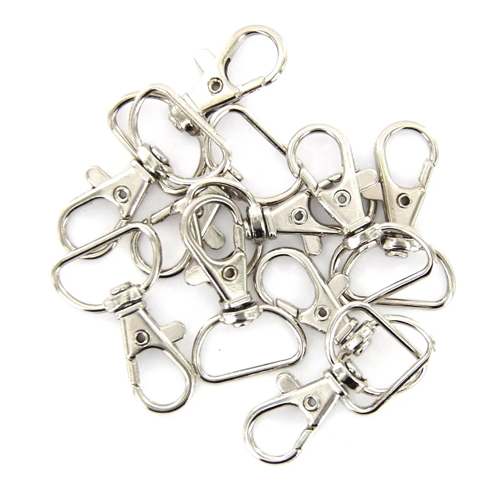 10pcs 360 Degrees Swivel Trigger Snap Hooks (Silver) Swivel hook Swivel trigger hook Swivel snap hook
10pcs 360 Degrees Swivel Trigger Snap Hooks (Silver) Swivel hook Swivel trigger hook Swivel snap hook