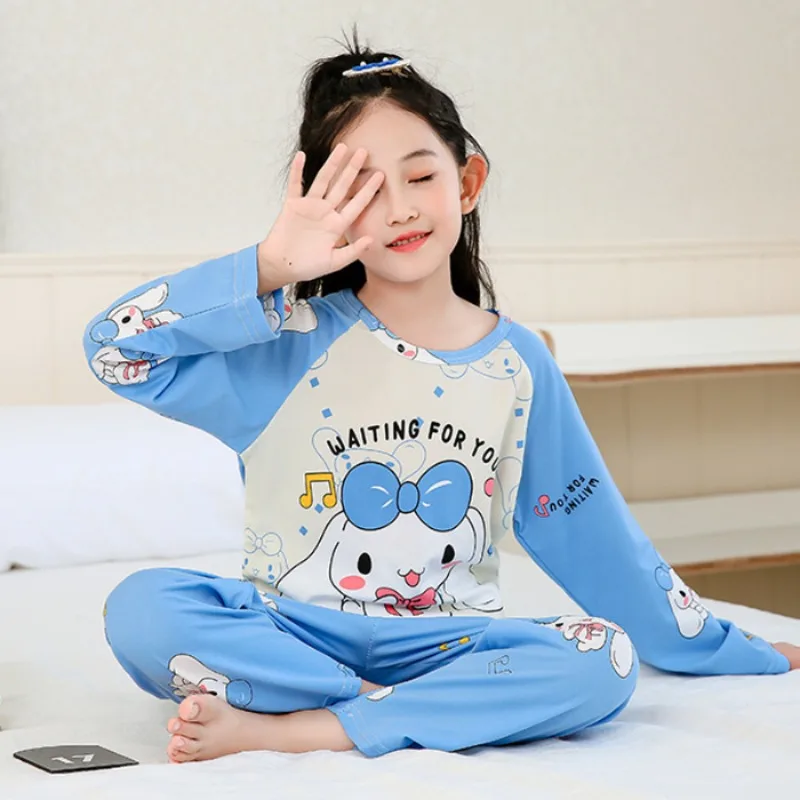 Miniso Cartoon Girls' Winter Pajamas Suit Children Sleepwear Girl Boy Autumn Casual Round Neck Long Sleeved Home Suit Gifts
Miniso Cartoon Girls' Winter Pajamas Suit Children Sleepwear Girl Boy Autumn Casual Round Neck Long Sleeved Home Suit Gifts