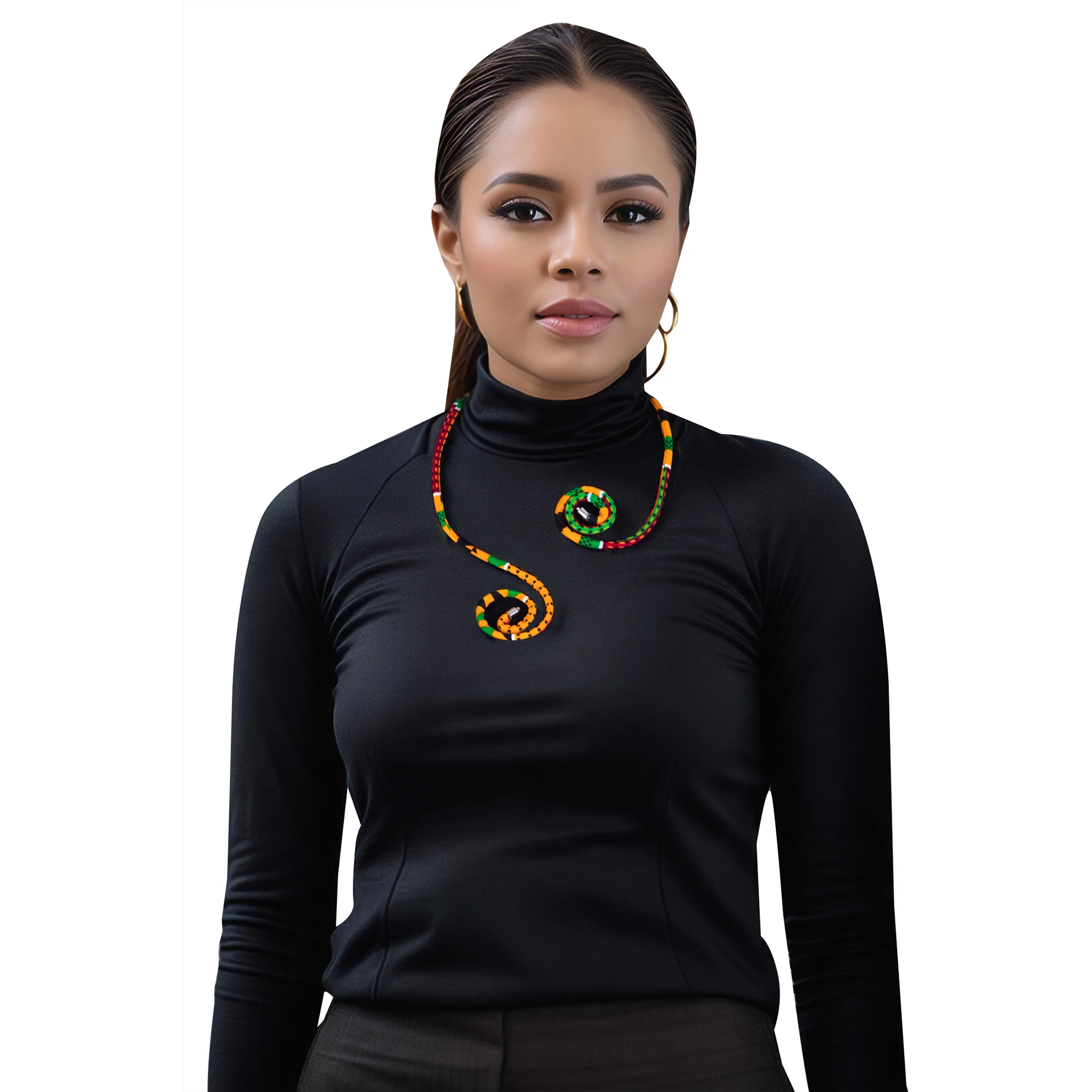 New Womens Necklaces Jewelry DIY Ankara Necklace African Big Bold Chunky Colorful Jewelry By Hand WYB1007
New Womens Necklaces Jewelry DIY Ankara Necklace African Big Bold Chunky Colorful Jewelry By Hand WYB1007