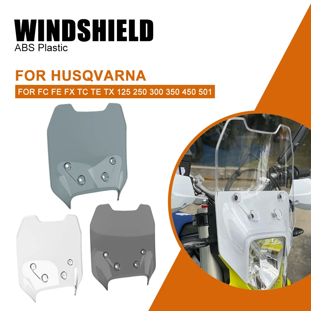 Wind Screen For Husavarna FC350/450 FE250/350/501/450 TC125 TE150/250/300 Motorcycle Windscreen Windshield Deflector Protector
Wind Screen For Husavarna FC350/450 FE250/350/501/450 TC125 TE150/250/300 Motorcycle Windscreen Windshield Deflector Protector