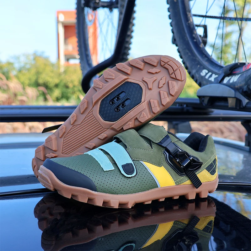 MTB-169 MTB/XC/Trail Cycling Shoes (Tênis Masculino) - Men's Gravel Road Bicycle Sneakers, Pro Mountain Bike Non-Slip MTB Shoes
MTB-169 MTB/XC/Trail Cycling Shoes (Tênis Masculino) - Men's Gravel Road Bicycle Sneakers, Pro Mountain Bike Non-Slip MTB Shoes