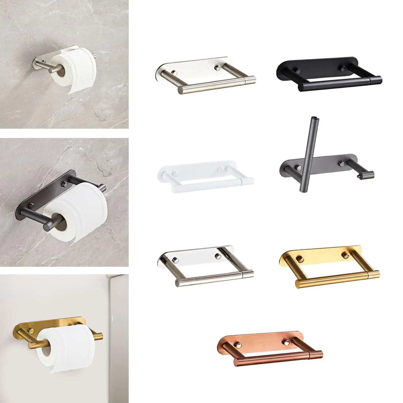 Держатель для туалетной бумаги, простая установка, диспенсер для рулона туалетной бумаги из нержавеющей стали для ванной комнаты, туалета, кухни отеля
Держатель для туалетной бумаги, простая установка, диспенсер для рулона туалетной бумаги из нержавеющей стали для ванной комнаты, туалета, кухни отеля