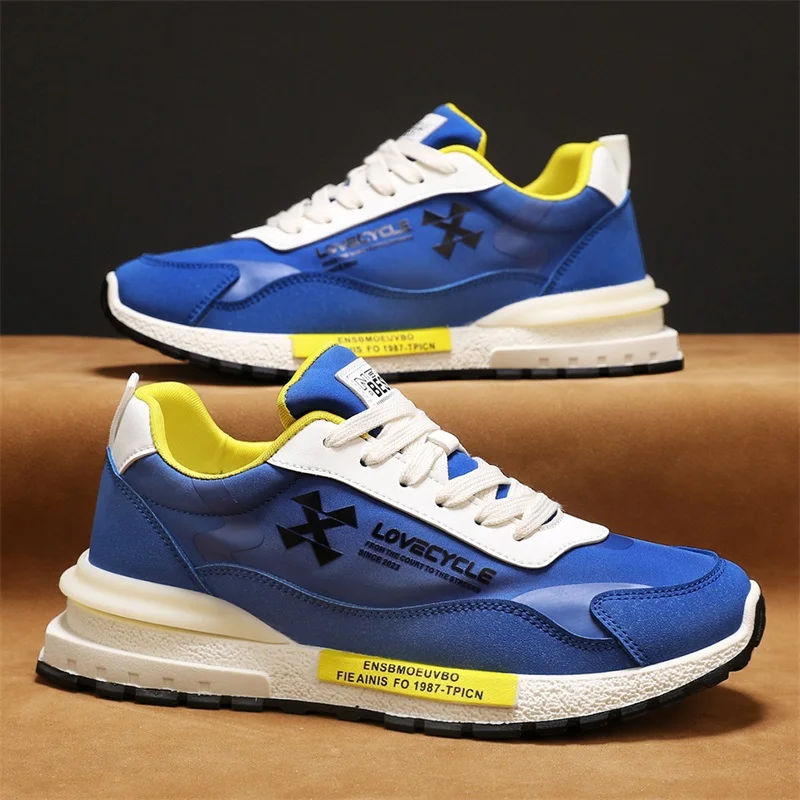 Fashion Blue Casual Sneakers For Men Low-cut Breathable Original Men's Sneakers Outdoor Sports Shoes Men zapatillas de hombre
Fashion Blue Casual Sneakers For Men Low-cut Breathable Original Men's Sneakers Outdoor Sports Shoes Men zapatillas de hombre