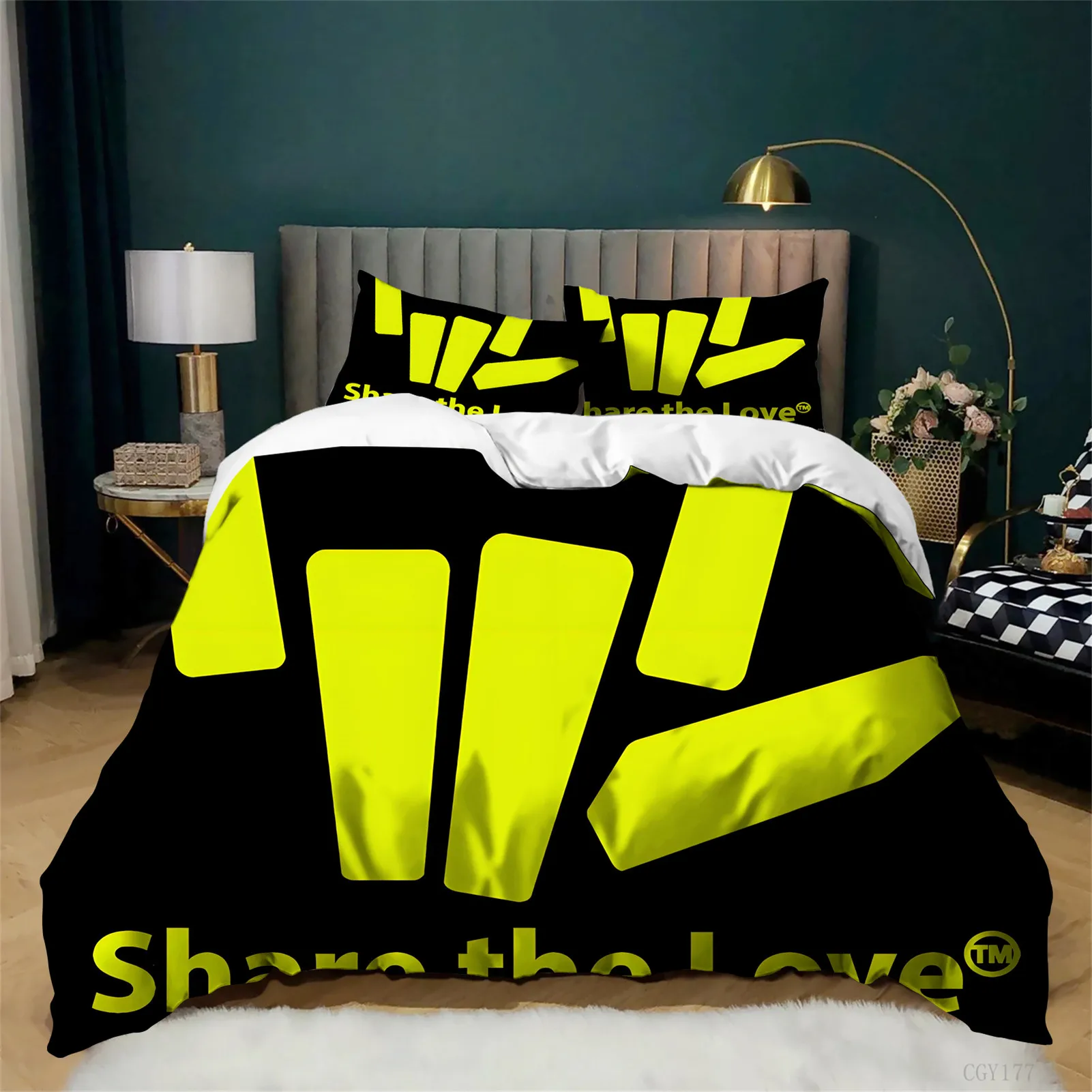 3pcs Sha-re the Lo-ve Bedding Set Lightweight Duvet Cover Set with Pillowsham Super Soft Quilt Cover for All Season
3pcs Sha-re the Lo-ve Bedding Set Lightweight Duvet Cover Set with Pillowsham Super Soft Quilt Cover for All Season