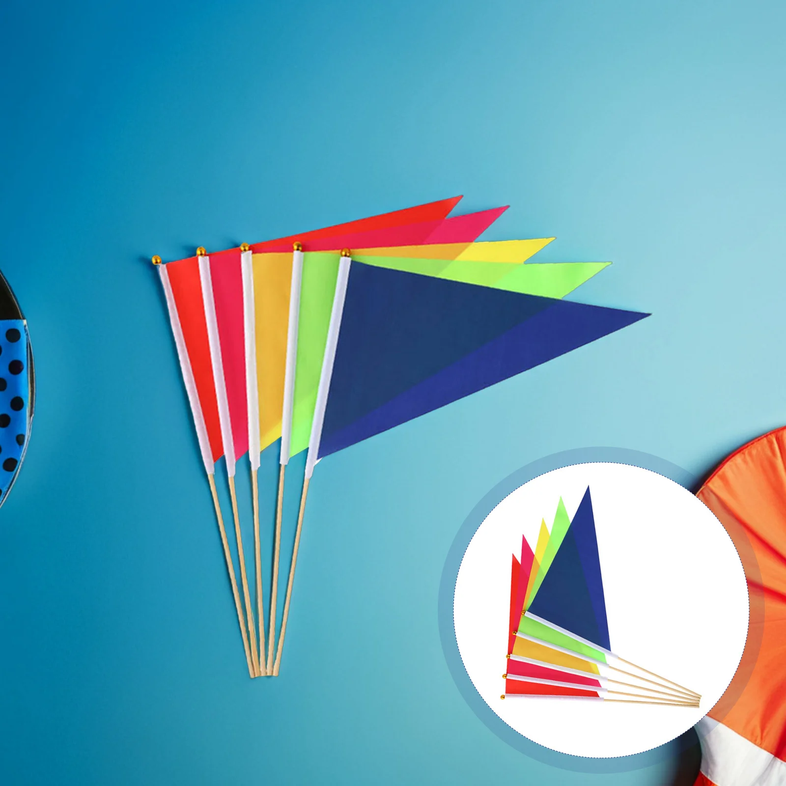 10Pcs Colorful Construction Flags Durable Bamboo Polyester Marking Flags for Yard Garden Irrigation Lawn Sprinklers Camping
10Pcs Colorful Construction Flags Durable Bamboo Polyester Marking Flags for Yard Garden Irrigation Lawn Sprinklers Camping