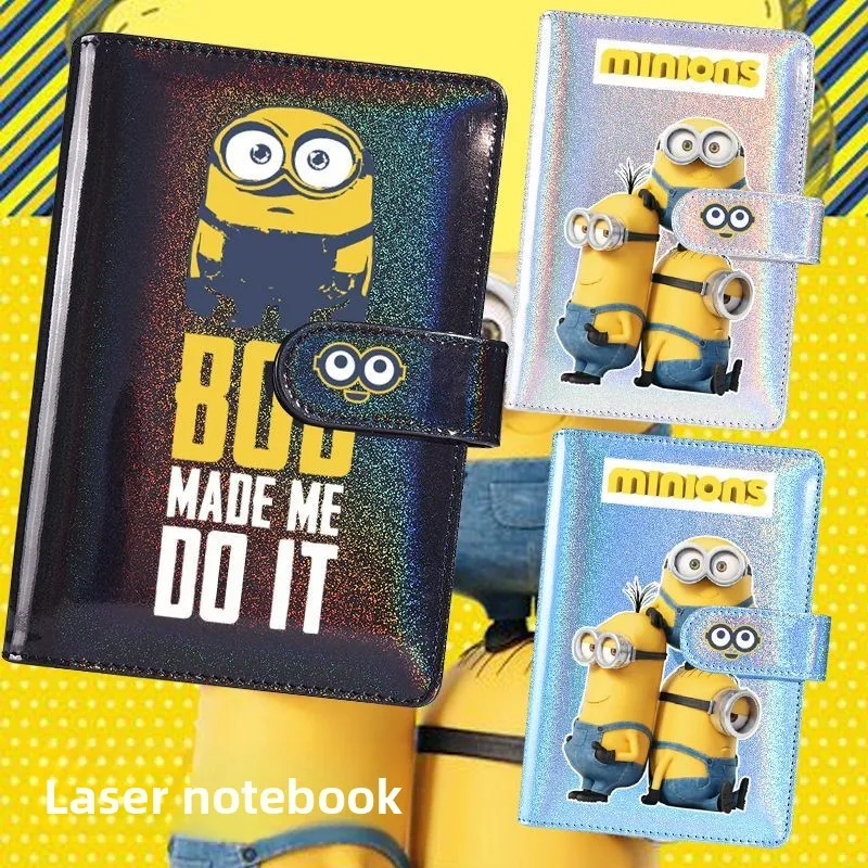 Minions anime merchandise cartoon cute student stationery notebook kawaii holographic hard cover loose-leaf journal wholesale
Minions anime merchandise cartoon cute student stationery notebook kawaii holographic hard cover loose-leaf journal wholesale