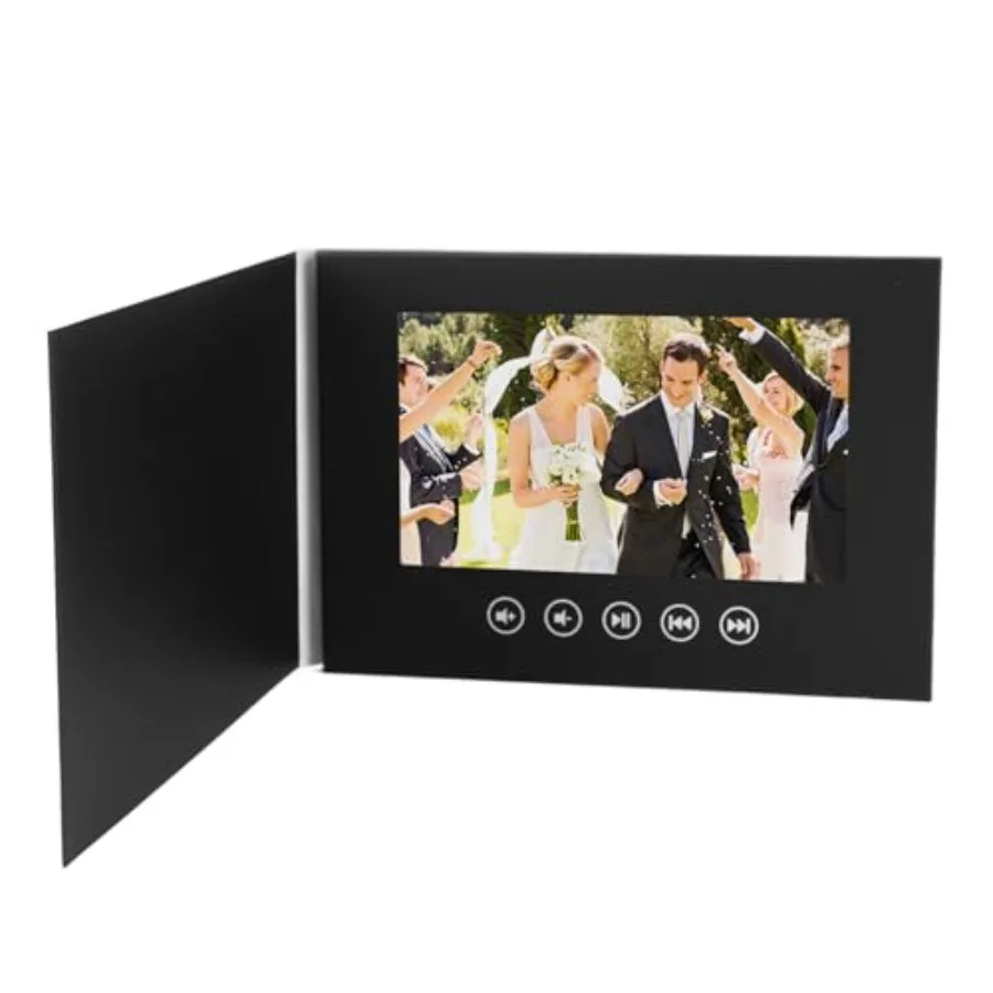 Video Greeting Card, Electronic Video Brochure with LCD Color Screen and Stickers, Customizable Video Book for Product Promotio
Video Greeting Card, Electronic Video Brochure with LCD Color Screen and Stickers, Customizable Video Book for Product Promotio