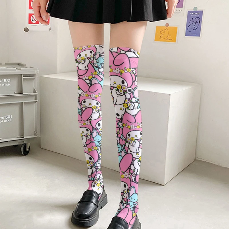 Sanrio Mymelody Cinnamoroll Мультяшные гольфы длинные гольфы женские выше колена высокие Гольфы выше колена
Sanrio Mymelody Cinnamoroll Мультяшные гольфы длинные гольфы женские выше колена высокие Гольфы выше колена
