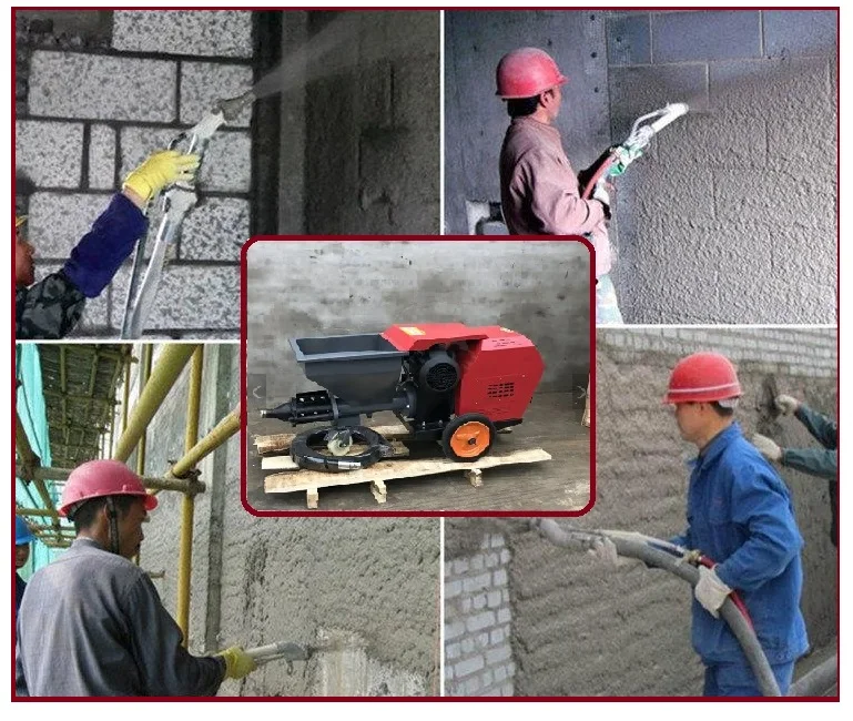 Multifunctional Cement Mortar Spraying Machine Electric/ Diesel Mini Stucco Pump Cement Sand Mortar Spraying Machine
Multifunctional Cement Mortar Spraying Machine Electric/ Diesel Mini Stucco Pump Cement Sand Mortar Spraying Machine