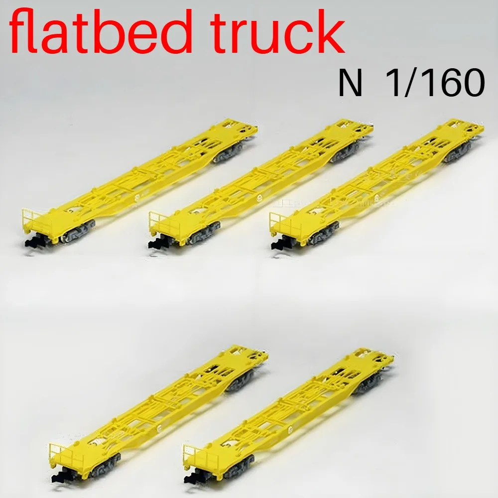 TOMIX N Type 1/160 Model Train Carriage 110 Type Flatbed Freight Car Yellow Five Carriages 98234 Train Model Boys Toy Gift
TOMIX N Type 1/160 Model Train Carriage 110 Type Flatbed Freight Car Yellow Five Carriages 98234 Train Model Boys Toy Gift