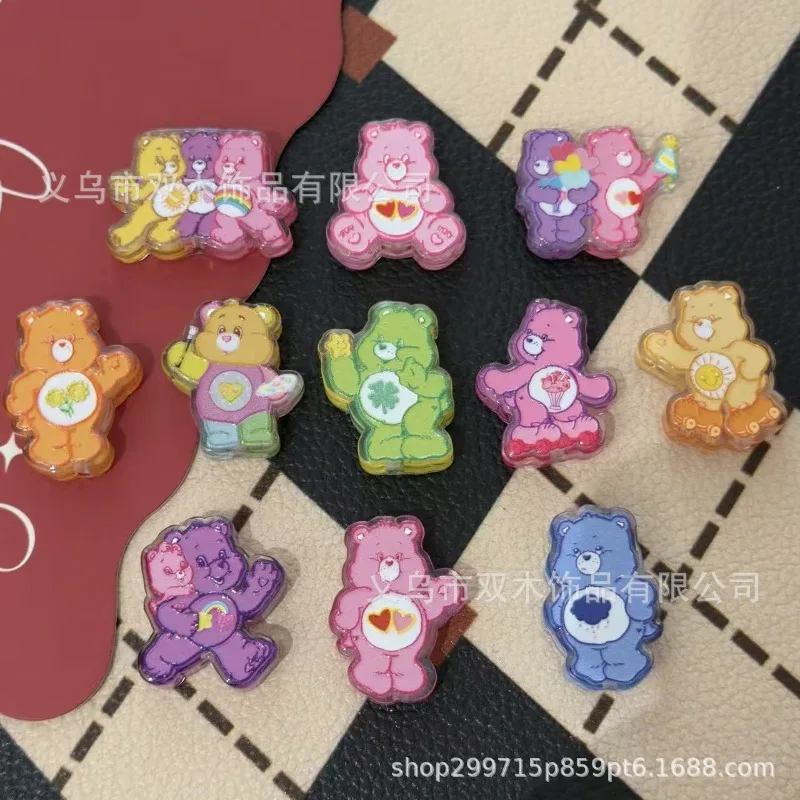 Kawaii 10Pcs Printed Cartoon Care Bear Sheet Beads Diy Mobile Phone Chain Bag Trailer Hanging Keychain Jewelry Accessories
Kawaii 10Pcs Printed Cartoon Care Bear Sheet Beads Diy Mobile Phone Chain Bag Trailer Hanging Keychain Jewelry Accessories