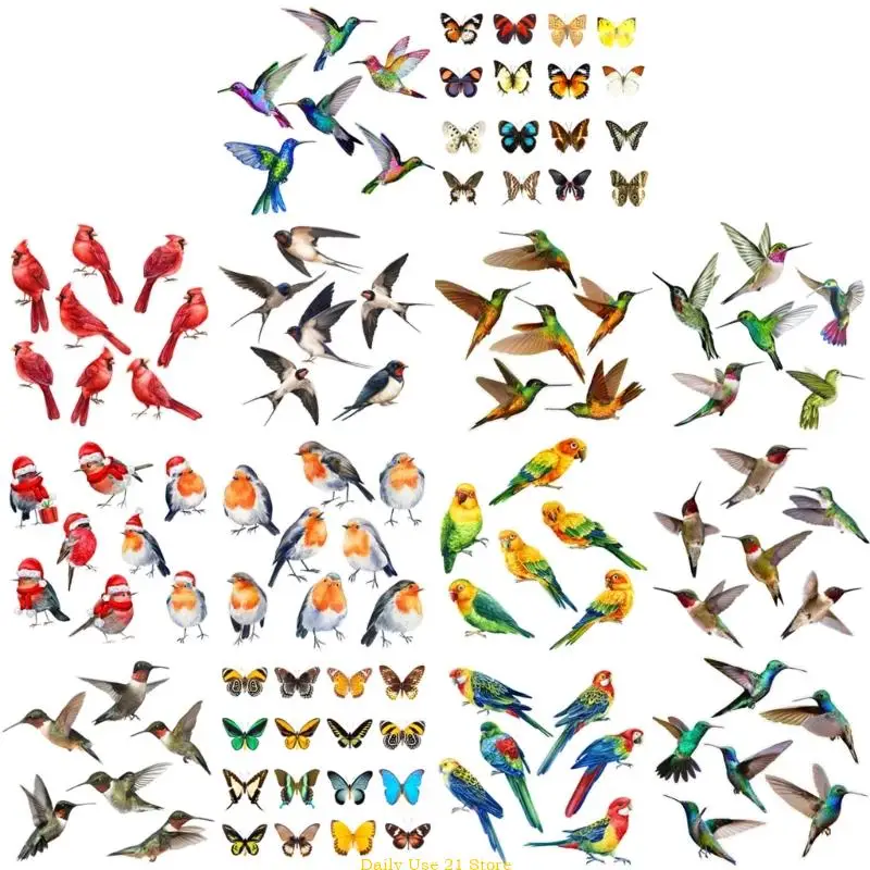 Prevent Bird Accidents with Easily Apply Window Decals Safety and Beauty AntiCollision Cling Decals for Glass Protectors
Prevent Bird Accidents with Easily Apply Window Decals Safety and Beauty AntiCollision Cling Decals for Glass Protectors
