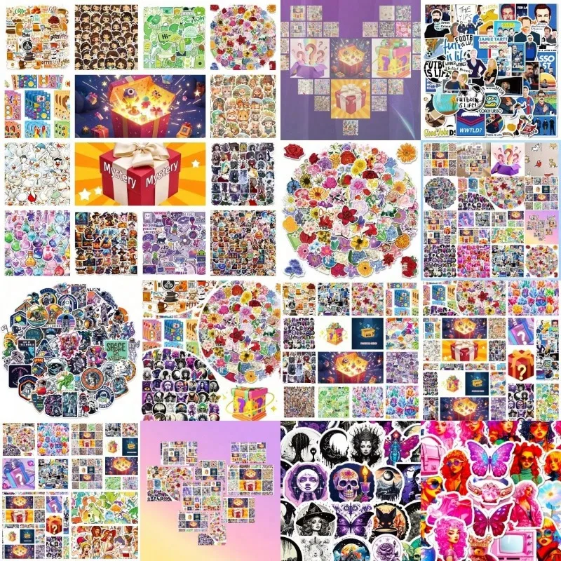 Mysterious Surprise Sticker Gift Box Blind Box Blind Selection, Suitable For Birthday And Festival Gifts. Random Style 10pcs Stickers, A Surprise Gift For Him And Her
Mysterious Surprise Sticker Gift Box Blind Box Blind Selection, Suitable For Birthday And Festival Gifts. Random Style 10pcs Stickers, A Surprise Gift For Him And Her