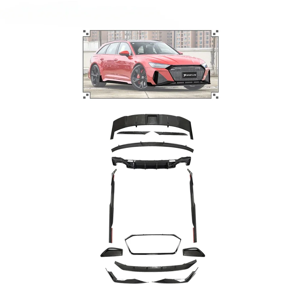 Factory ODM OEM Auto Tuning Carbon Fiber Body Kits forRS6 Body Parts Avant Wagon 4-Door 2019-2022custom
Factory ODM OEM Auto Tuning Carbon Fiber Body Kits forRS6 Body Parts Avant Wagon 4-Door 2019-2022custom