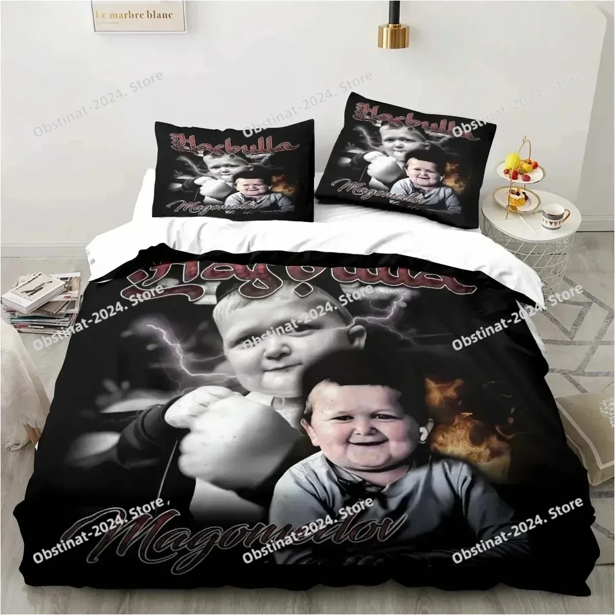 Hasbulla Magomedov Fighting Meme Bedding Set Printed single Comforter Quilt Duvet Cover Pillow Case 3 Pieces Set Kids Adult Size
Hasbulla Magomedov Fighting Meme Bedding Set Printed single Comforter Quilt Duvet Cover Pillow Case 3 Pieces Set Kids Adult Size