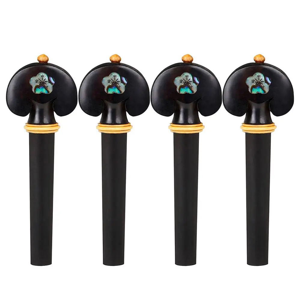 4 Pcs Violin Tuning Pegs Wood Material Durable Smooth Replacement Parts String Instrument Accessories Violin Components
4 Pcs Violin Tuning Pegs Wood Material Durable Smooth Replacement Parts String Instrument Accessories Violin Components