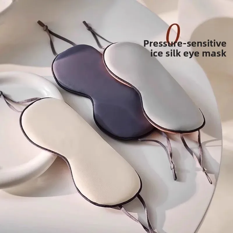 Double-sided Cool and Warm Dual-use Breathable Ice Silk Summer Eye Mask Blocks Light Without Pressing The Eyes Protects Sleep
Double-sided Cool and Warm Dual-use Breathable Ice Silk Summer Eye Mask Blocks Light Without Pressing The Eyes Protects Sleep