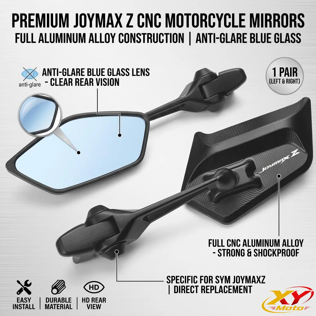 High-end All Metal universal Adjustable Motorcycle rearview mirror Blue Glass For SYM JOYMAX Z 300 Z300 JOYMAXZ300 2021 2022
High-end All Metal universal Adjustable Motorcycle rearview mirror Blue Glass For SYM JOYMAX Z 300 Z300 JOYMAXZ300 2021 2022