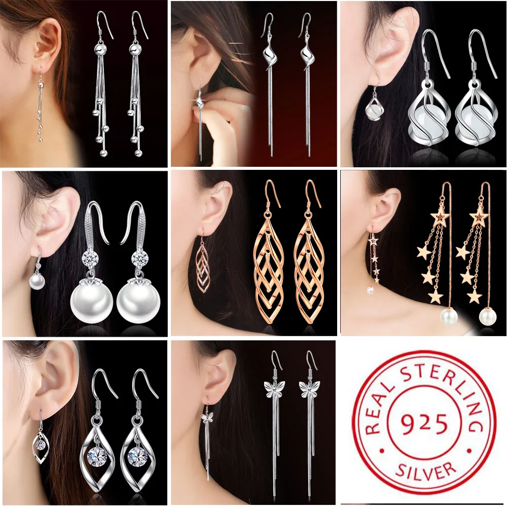 S925 Sterling Silver Color Simple Round Bling CZ Zircon Stone Stud Earrings Fashion Jewelry Korean Earrings For Women Girl
S925 Sterling Silver Color Simple Round Bling CZ Zircon Stone Stud Earrings Fashion Jewelry Korean Earrings For Women Girl