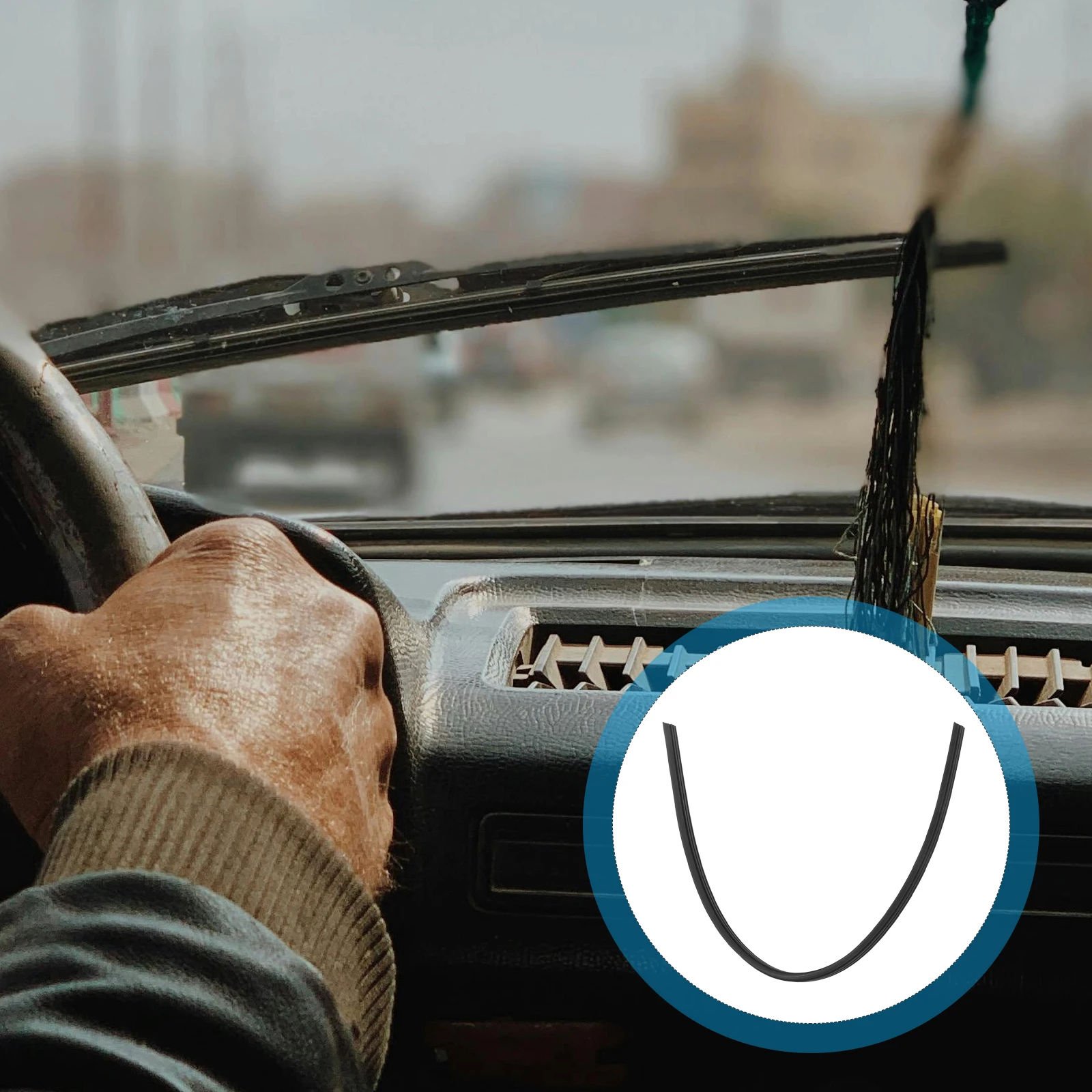 Silicone Coated Boneless Wiper Blade Strip 14 Inch 350mm Three Sections Windshield Replacement Refills Fits Various Cars Durable
Silicone Coated Boneless Wiper Blade Strip 14 Inch 350mm Three Sections Windshield Replacement Refills Fits Various Cars Durable