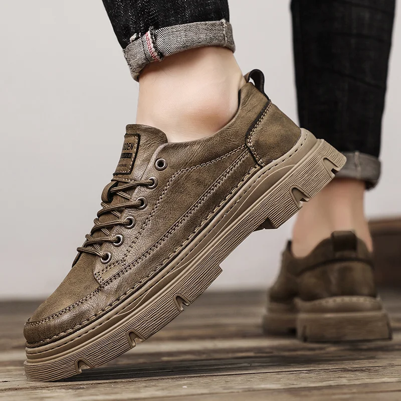 Men's Casual Sports Shoes with Thick Sole – Multi-Functional Running Style, Lightweight Breathable Lining. Perfect for Outdoor A
Men's Casual Sports Shoes with Thick Sole – Multi-Functional Running Style, Lightweight Breathable Lining. Perfect for Outdoor A