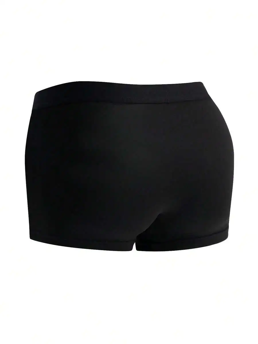 4 Pcs Solid Color Men Boxer Shorts Comfortable Square Leg Trunks For Sports
4 Pcs Solid Color Men Boxer Shorts Comfortable Square Leg Trunks For Sports