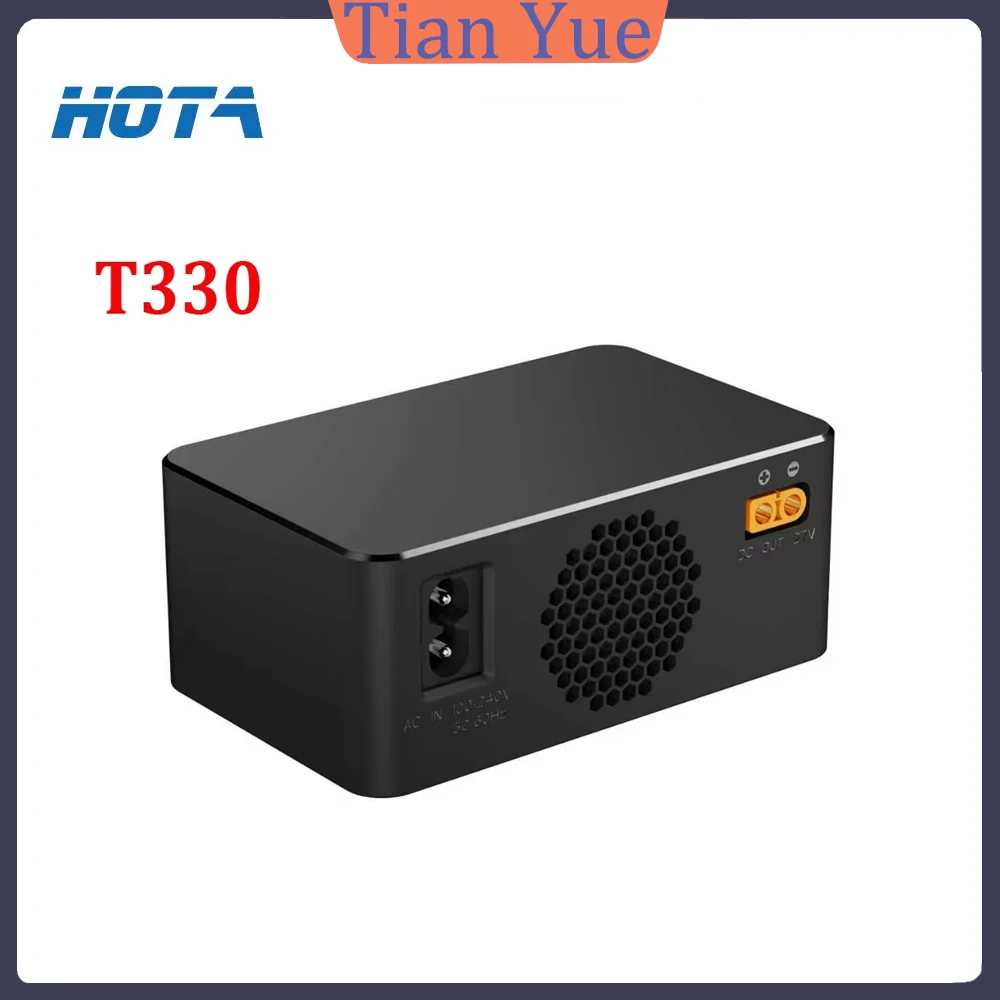 HOTA T330 Gallium Nitride GaN Power Adapter 330W GaN+SiC 100-240V Compact High Power Supply for RC Charger
HOTA T330 Gallium Nitride GaN Power Adapter 330W GaN+SiC 100-240V Compact High Power Supply for RC Charger