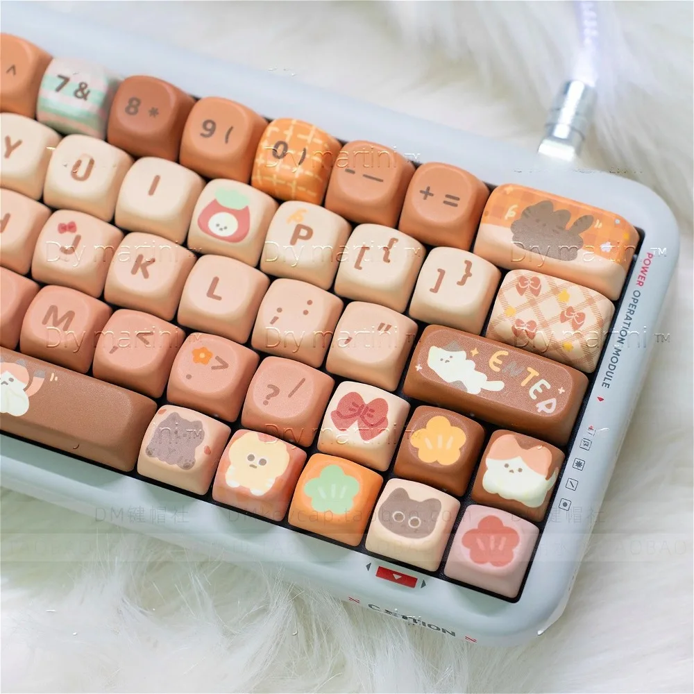 Набор колпачков Cute Cat PBT XDA/OEM-профиль, 5-сторонняя сублимация, изготовленный на заказ для 68, 77, 87, 96, 108 раскладок ключей
Набор колпачков Cute Cat PBT XDA/OEM-профиль, 5-сторонняя сублимация, изготовленный на заказ для 68, 77, 87, 96, 108 раскладок ключей