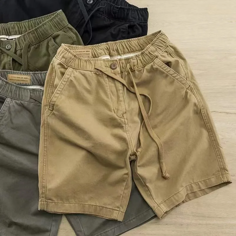 Men's Work Shorts Pure Cotton Five-Point Workwear Summer Outdoor Labor Protection Wear-Resistant Four Seasons Short Pants
Men's Work Shorts Pure Cotton Five-Point Workwear Summer Outdoor Labor Protection Wear-Resistant Four Seasons Short Pants