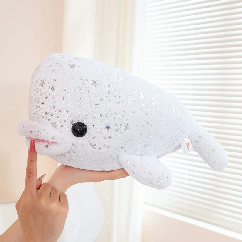 30/38cm Ocean Starry Sky Dolphin Plush Doll Pentagram White Dolphin Plush Doll Soft Stuffed Animal Child Gifts
30/38cm Ocean Starry Sky Dolphin Plush Doll Pentagram White Dolphin Plush Doll Soft Stuffed Animal Child Gifts