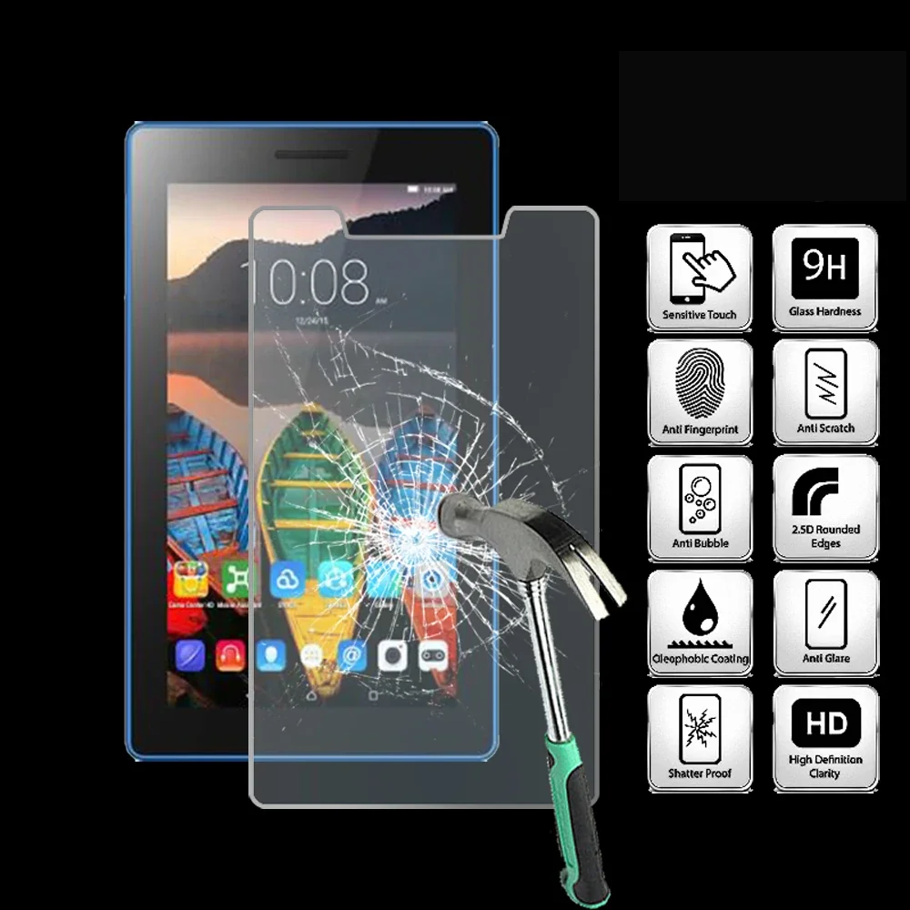 For Lenovo Tab3 7 Essential Tablet Ultra Clear Tempered Glass Screen Protector Anti Fingerprint Proective Film
For Lenovo Tab3 7 Essential Tablet Ultra Clear Tempered Glass Screen Protector Anti Fingerprint Proective Film