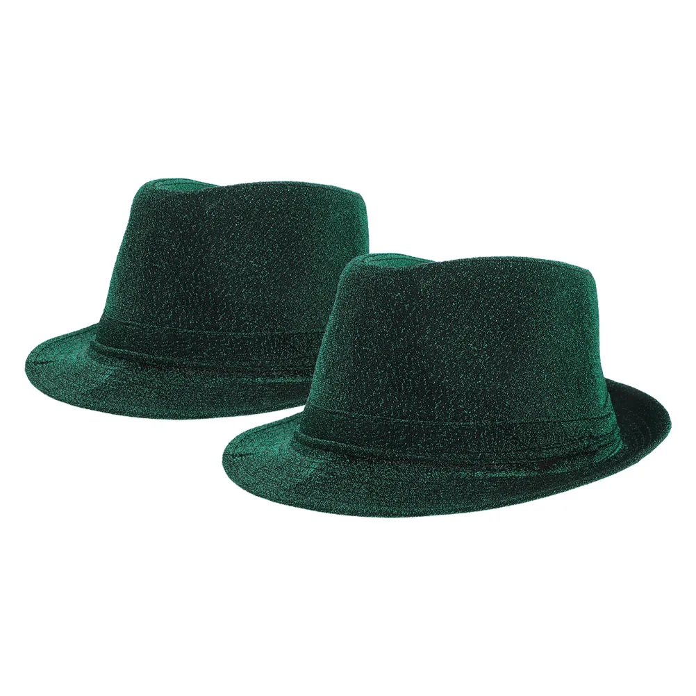 2pcs Saint Patrick's Day Hat Irish Holiday Decoration Formal Hats Women Party Headwear Gold Powder Cosplay Patricks Day Hats
2pcs Saint Patrick's Day Hat Irish Holiday Decoration Formal Hats Women Party Headwear Gold Powder Cosplay Patricks Day Hats