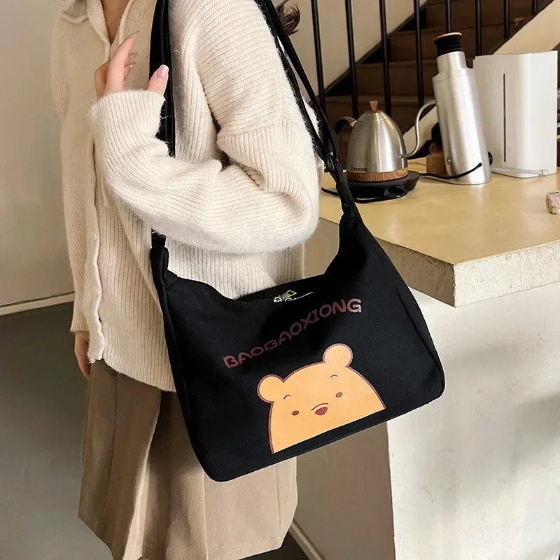 Disney Mickey Mouse Canvas Women's Cross-Body Bag Tote Large Capacity Shoulder messenger Bag College Student storage Class Bag
Disney Mickey Mouse Canvas Women's Cross-Body Bag Tote Large Capacity Shoulder messenger Bag College Student storage Class Bag