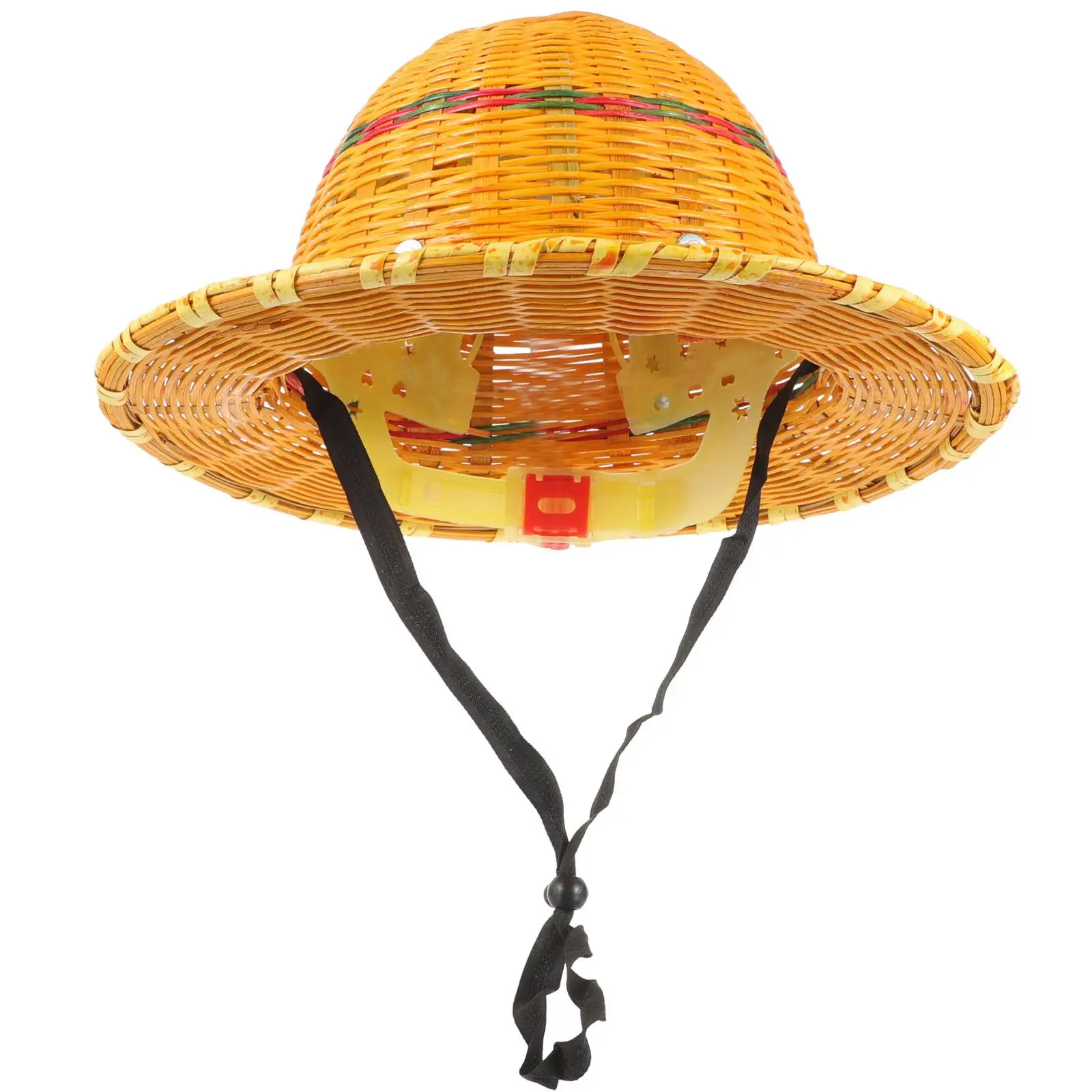 Bamboo Hard Hat Weaving Safety Breathable Construction Sun Proof Protective Summer Hats Wide Brim Straw Cap Fisherman Hat
Bamboo Hard Hat Weaving Safety Breathable Construction Sun Proof Protective Summer Hats Wide Brim Straw Cap Fisherman Hat