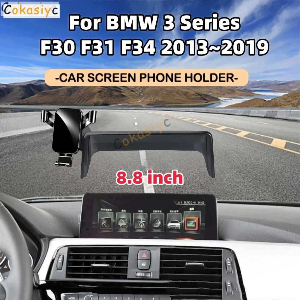 Car Screen Phone Holder For BMW 3 Series F30 F31 F34 2013~2019 8.8" Screen Holder Car Mount Fixed Bracket Stand Car Accessories
Car Screen Phone Holder For BMW 3 Series F30 F31 F34 2013~2019 8.8" Screen Holder Car Mount Fixed Bracket Stand Car Accessories