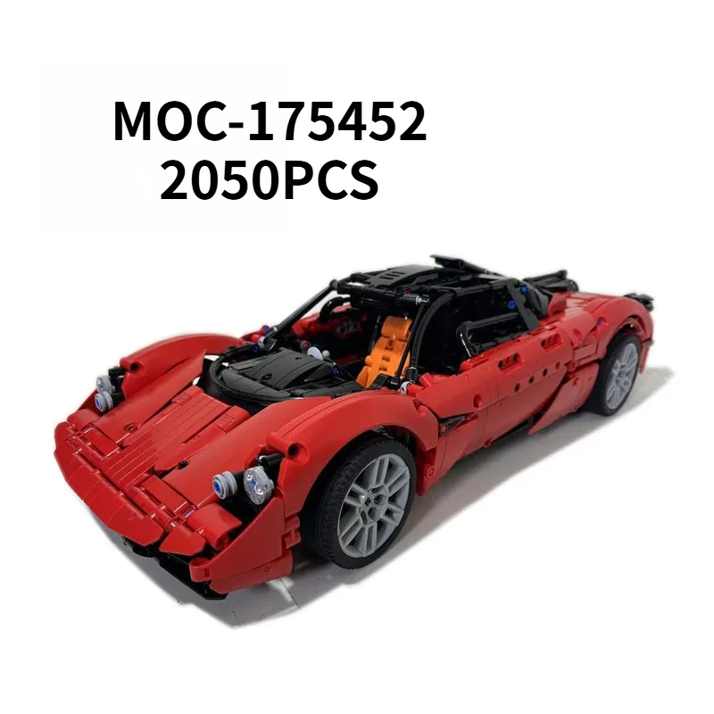 Новый MOC- 175452 Красный суперкар T50, сборка моделей строительных блоков, игрушки для взрослых и детей, подарочные украшения
Новый MOC- 175452 Красный суперкар T50, сборка моделей строительных блоков, игрушки для взрослых и детей, подарочные украшения
