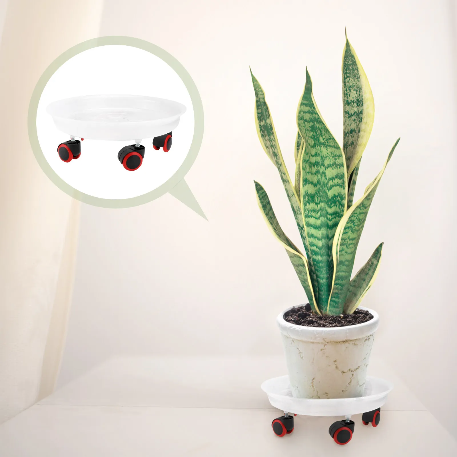 1Pcs Premium Resin Movable Flowerpot Tray with Universal Smooth Wheels for Easy Potted Plant Transfer Garden Home Use Water
1Pcs Premium Resin Movable Flowerpot Tray with Universal Smooth Wheels for Easy Potted Plant Transfer Garden Home Use Water