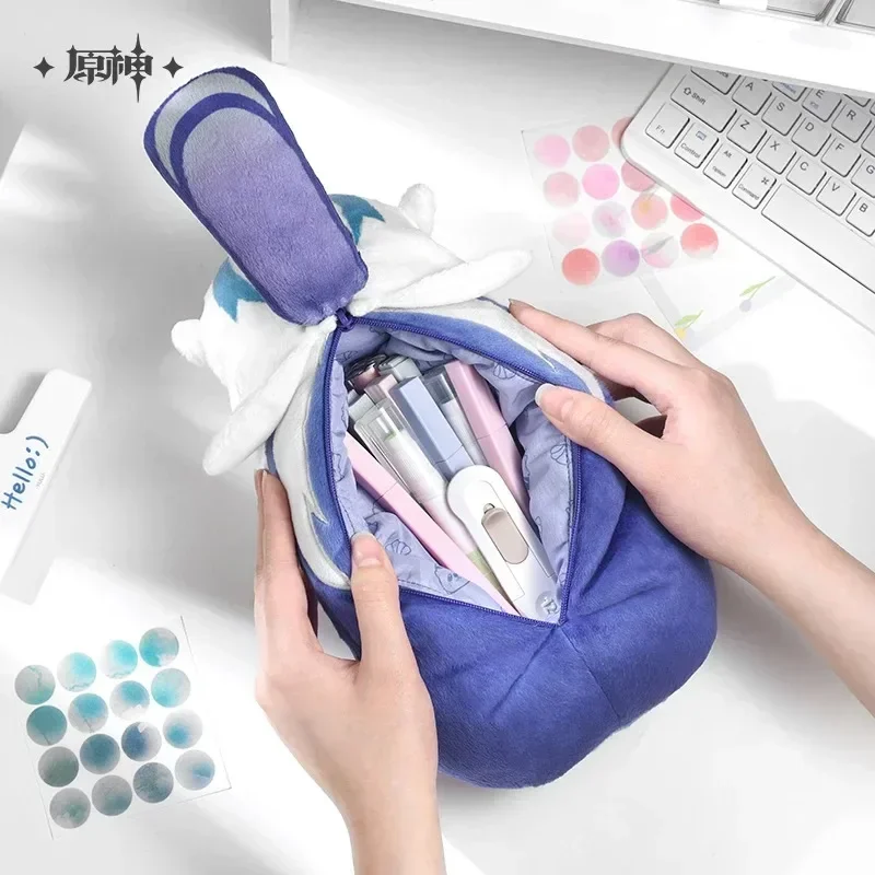 Official Anime Genshin Impact Fontaine Sea Series Cartoon Soft Plush Doll Pen Bag Wallets Game Storage Bag Funny Birthday Gift
Official Anime Genshin Impact Fontaine Sea Series Cartoon Soft Plush Doll Pen Bag Wallets Game Storage Bag Funny Birthday Gift