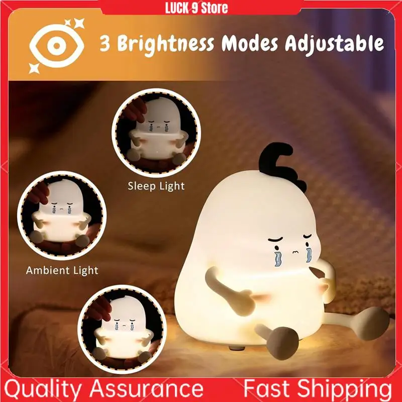 Chubby Silicone Nightlight Bedroom Desktop Ornaments Gift Atmosphere Silicone Pat Lamp-AB52
Chubby Silicone Nightlight Bedroom Desktop Ornaments Gift Atmosphere Silicone Pat Lamp-AB52