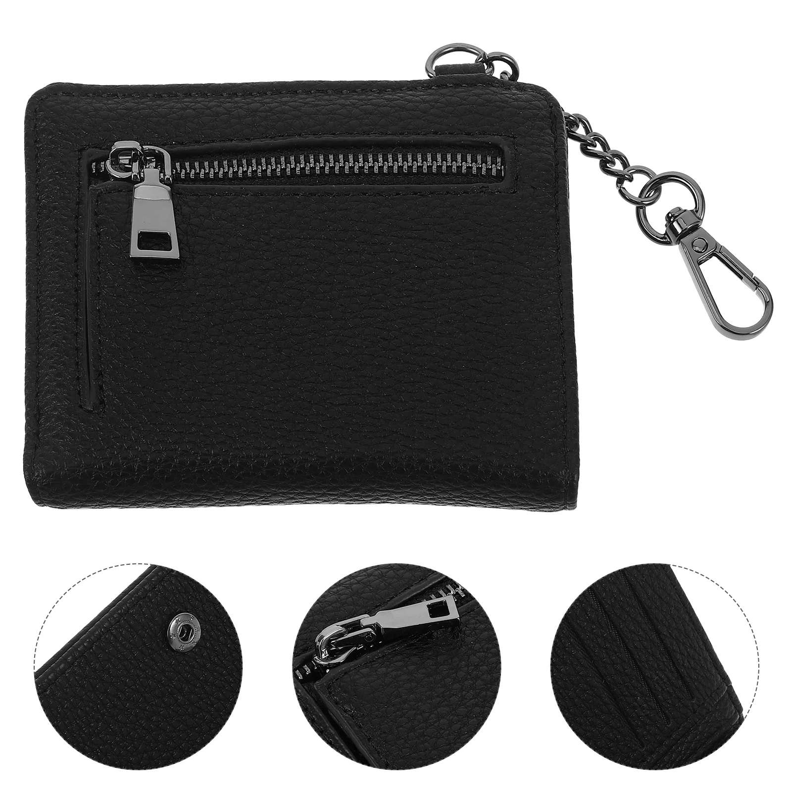 Small Pu Bifold Wallet For Women Compact Cash Wallet With Zipper Coin Pocket Slim Card Holder Travel Black
Small Pu Bifold Wallet For Women Compact Cash Wallet With Zipper Coin Pocket Slim Card Holder Travel Black