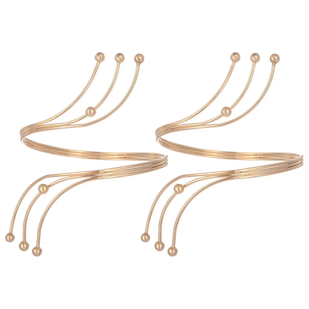 2pcs Metal Arm Cuff Bracelet For Women Delicate Sun Armlet Personalized Charm Bangle Jewelry Lady Party Wedding Accessory
2pcs Metal Arm Cuff Bracelet For Women Delicate Sun Armlet Personalized Charm Bangle Jewelry Lady Party Wedding Accessory