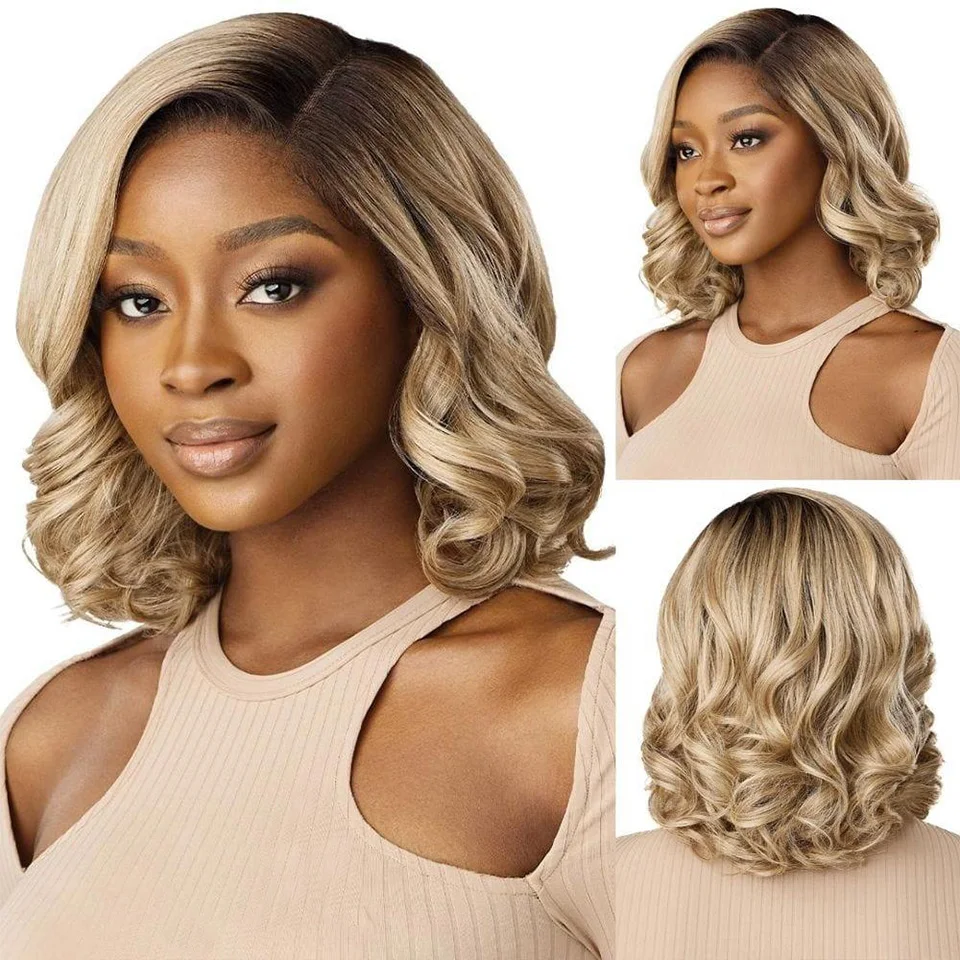 12 Inch Short Ombre Blonde Synthetic Hair Bundle Extension Body Wave High 613 Color Temperature Fiber Bundles For All Seasons
12 Inch Short Ombre Blonde Synthetic Hair Bundle Extension Body Wave High 613 Color Temperature Fiber Bundles For All Seasons
