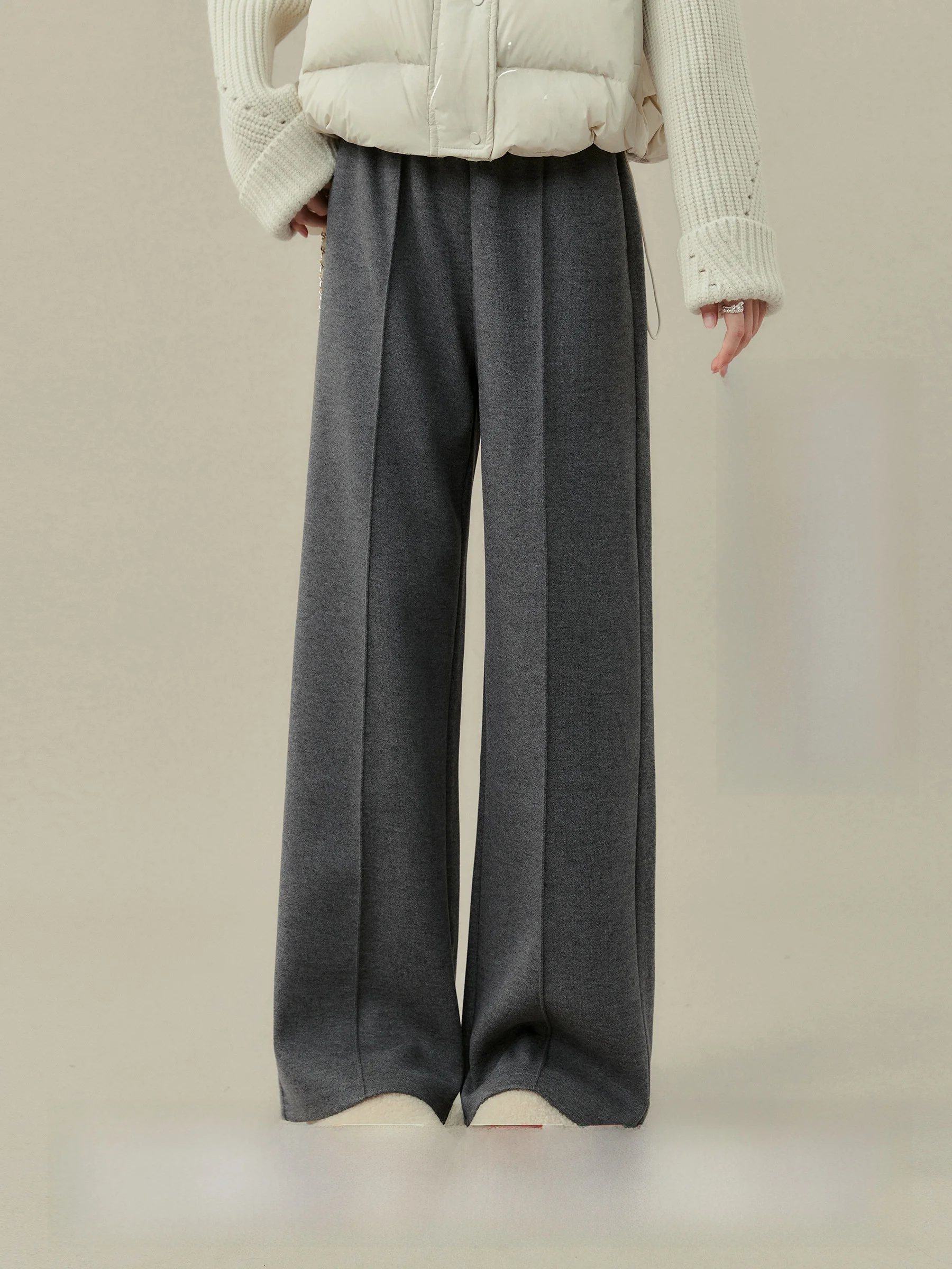 ey Knitted Casual Pants Women's High Waist Straight Leg Winter New Sle Comfortable Loose Fit Trousers by Wang Xue
ey Knitted Casual Pants Women's High Waist Straight Leg Winter New Sle Comfortable Loose Fit Trousers by Wang Xue