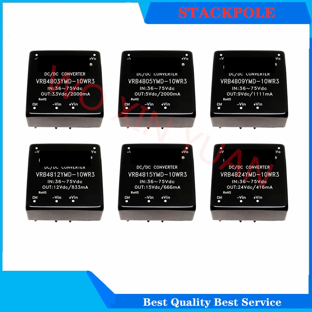 5PCS VRB4809YMD-10WR3 VRB4812YMD-10WR3 VRB4809YMD VRB4812YMD DC-DC Isolated Non-regulated Power Supply Module DIP 10W DC to DC
5PCS VRB4809YMD-10WR3 VRB4812YMD-10WR3 VRB4809YMD VRB4812YMD DC-DC Isolated Non-regulated Power Supply Module DIP 10W DC to DC