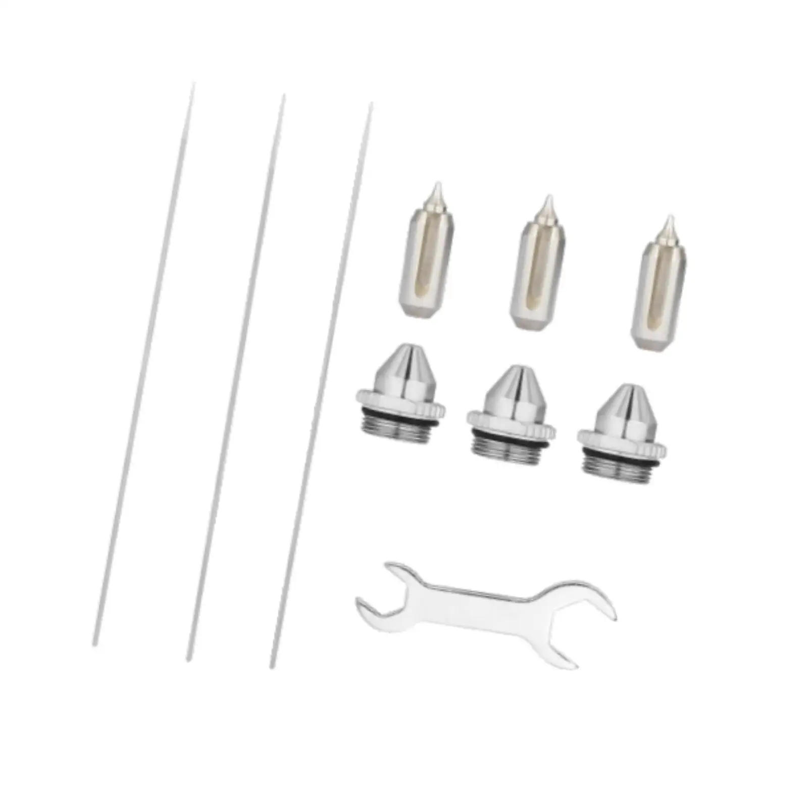 3x Airbrush Nozzle Kit Beginner Professionals and Hobbyist 0.2/0.3/0.5mm Replacement Part Art Craft Airbrush Spray Accessories
3x Airbrush Nozzle Kit Beginner Professionals and Hobbyist 0.2/0.3/0.5mm Replacement Part Art Craft Airbrush Spray Accessories