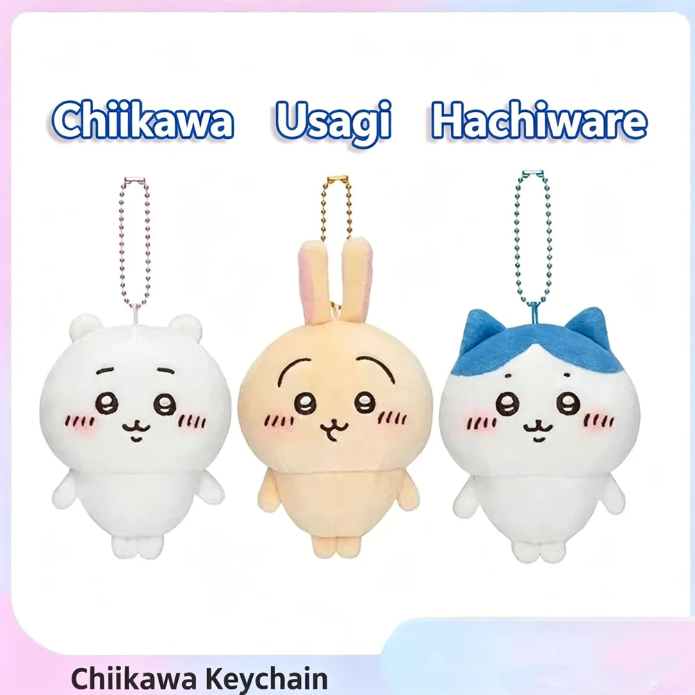 Chiikawa Series Usagi & Hachiware Plush Keychains High-Elastic PP Cotton Anime Peripheral Cartoon Doll Bag Pendants Couple Gifts
Chiikawa Series Usagi & Hachiware Plush Keychains High-Elastic PP Cotton Anime Peripheral Cartoon Doll Bag Pendants Couple Gifts