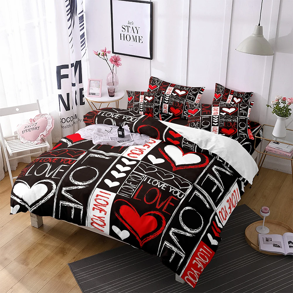 Red Sexy Red Lips Duvet Cover And Pillowcase Set ,kiss Love Letter Twin Size Quilt Cover For Women Girl Teen ,Bedspread Cover
Red Sexy Red Lips Duvet Cover And Pillowcase Set ,kiss Love Letter Twin Size Quilt Cover For Women Girl Teen ,Bedspread Cover