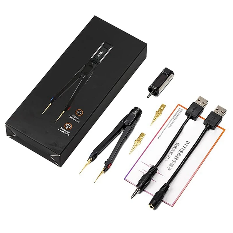 Portable Digital DT71 LCR Meter Signal Generator Debugging Reparing Tool OLED Display
Portable Digital DT71 LCR Meter Signal Generator Debugging Reparing Tool OLED Display