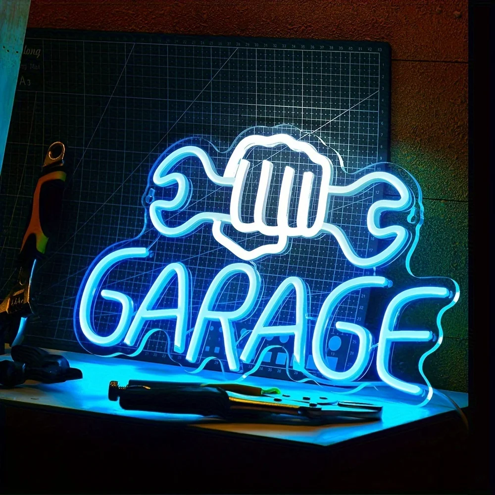 Ice blue garage neon sign, suitable for hotels, living rooms, game halls, parties, bedrooms, multi-purpose lamps, USB powered
Ice blue garage neon sign, suitable for hotels, living rooms, game halls, parties, bedrooms, multi-purpose lamps, USB powered